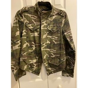 Paris blues Camoflauge Coat J